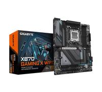 GIGABYTE X870 GAMING X WIFI7 Scheda Madre - Supporta CPU AMD Ryzen 9000, 16+2+2 fasi VRM, fino a 8000MHz DDR5 (OC), 1xPCIe 5.0 + 2xPCIe 4.0, Wi-Fi 7, LAN 2.5GbE, USB 4