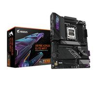 GIGABYTE X870E AORUS ELITE WIFI7 Scheda Madre - Supporta CPU AMD Ryzen 9000, 16+2+2 fasi VRM digitali, fino a 8000Hz DDR5 (OC), 3xPCIe 5.0 + 1xPCIe 4.0, Wi-Fi 7, LAN 2.5GbE, USB 4