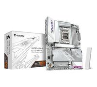 GIGABYTE X870E AORUS ELITE WIFI7 ICE Scheda madre - Supporta CPU AMD Ryzen 9000, VRM digitale a 16+2+2 fasi, fino a 8200 MHz DDR5 (O.C.), 3x PCIe 5.0 + 1x PCIe 4.0, Wi-Fi 7, LAN 2.5 GbE, USB 4