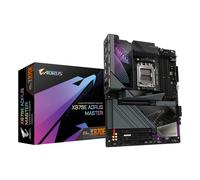 GIGABYTE X870E AORUS MASTER Scheda Madre - Supporta CPU AMD Ryzen 9000, 16+2+2 fasi VRM digitali, fino a 8600MHz DDR5 (OC), 3xPCIe 5.0 + 1xPCIe 4.0, Wi-Fi 7, LAN 5GbE, USB 4