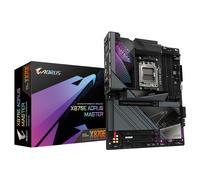 GIGABYTE X870E AORUS MASTER Scheda Madre - Supporta CPU AMD Ryzen 9000, 16+2+2 fasi VRM digitali, fino a 8600MHz DDR5 (OC), 3xPCIe 5.0 + 1xPCIe 4.0, Wi-Fi 7, LAN 5GbE, USB 4
