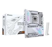 GIGABYTE X870E AORUS PRO X3D ICE Scheda Madre - Supporta CPU AMD Ryzen 9000, VRM Digitale a 18+2+2 fasi, fino a 9000 Hz DDR5 (OC), 2 x PCIe 5.0 + 2 x PCIe 4.0, Wi-Fi 7, LAN 5 GbE, USB 4