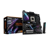 GIGABYTE X870E AORUS XTREME AI TOP Scheda madre - Supporta CPU AMD Ryzen serie 9000, VRM a 18+2+2 fasi, fino a 8800 MHz DDR5 (OC), 1xPCIe 5.0 M.2 + 3xPCIe 4.0 M.2, WI-FI 7, LAN 10 GbE, USB 4