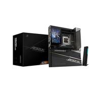 GIGABYTE X870E AORUS Xtreme X3D AI TOP AMD AMD AM5, E-ATX, supporta processori AMD Ryzen serie 9000/8000/7000, DDR5, 24+2+2 fase di potenza totale, 5X M.2, PCIe 5.0, USB4 Type-C, WIFI7, 5 anni di