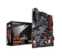 Gigabyte Z370 AORUS Gaming 3 LGA 1151 ATX Scheda Madre RGB Fusion, Dual M.2, 120dB SNR ALC1220, Killer Gaming LAN, DDR4-SDRAM, DIMM, 2133, 4000 MHz, Dual, 64 GB