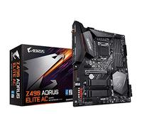 GIGABYTE Z490 AORUS Elite AC Intel LGA 1200 ATX Motherboard (12+1 Phases, Intel 2.5GbE LAN, HDMI, USB 3.2 Gen2, USB Type-C, RGB Fusion 2.0)