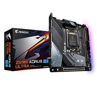 GIGABYTE Z590I AORUS ULTRA (LGA 1200/Intel Z590/Mini-ITX/Dual M.2/PCIe 4.0/USB 3.2 Gen2X2 Type-C/Intel WIFI 6/Intel i225V 2.5GbE/Gaming Motherboard)