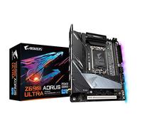 Gigabyte Z690I AORUS ULTRA Mini ITX Motherboard - Supports 12th Gen Intel Core Processors (LGA 1700), 10+2+1 VRM Design, DDR5-6200(OC) Memory, ALC4080 Audio, WIFI6 802.11ax & Intel 2.5GbE LAN