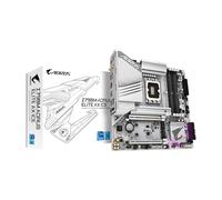 GIGABYTE Z790M AORUS Elite AX ICE LGA 1700 Intel Z790 M-ATX Scheda madre con DDR5, Triple M.2, PCIe 5.0, USB 3.2 Gen2X2 Type-C, Intel Wi-Fi 6E, 2.5GbE LAN, Q-Flash Plus, EZ-Latch Plus