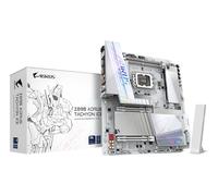 GIGABYTE Z890 AORUS TACHYON ICE Scheda Madre - CPU Intel Core Ultra (Serie 2), VRM a 18+1+2 fasi, fino a 9500 MHz DDR5 (O.C), 1 x PCIe 5.0 + 3 x PCIe 4.0, Wi-Fi 7, LAN 5 GbE, USB 3.2 Gen 2x2