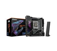GIGABYTE Z890I AORUS Ultra Ultra Core (Serie 2) LGA 1851, Mini-ITX, DDR5, 2X M.2, PCIe 5.0, Thunderbolt 4, WIFI7, 2.5GbE LAN, EZ-Latch