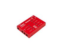 Gigagain TISO7 - Alimentatore isolato per pedali per chitarra, 7 uscite CC, 9V/12V/15V/18V, 6W per canale, interruttore di polarità e indicatori di limite di potenza