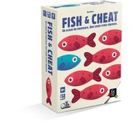 Gigamic - Fish & Cheat - Il gioco Bluff, Famiglia, Veloce - per Bambini dai 10 Anni e Più e Adulti - Cerca di sbarcare la risposta giusta Tra l'oceano di bugie! - Da 4 a 10 giocatori.
