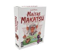 Gigamic - Maestro Makatsu - Rileva le prove davanti al Mentore Ninja Evitando al massimo i punti negativi - Gioco d'atmosfera per tutta la famiglia - Da 2 a 6 giocatori - A partire da 8 anni.
