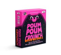 Gigamic - POUM POUM CROUNCH - Gioco di società - Gioco frenetico dai 6 anni in su - Gioco di società per bambini, familiari e amici - da 2 a 5 giocatori - Gioco veloce in 10 minuti - Formato viaggio