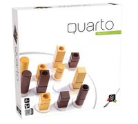 Gigamic | Quarto | Gioco di famiglia | Gioco di legno | 2 giocatori | Dai 8+ anni | 15 minuti | Tedesco | Multilingua