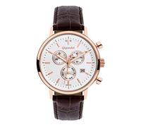 Gigandet Classico Orologio Uomo Cronografo Analogico Quartz Marrone Oro Rosso G6-006