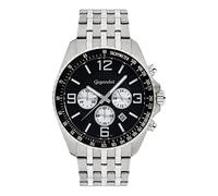 Gigandet Fast Track Orologio Uomo Cronografo Analogico Quarzo Argento Nero G12-007