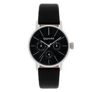 Gigandet Minimalism Orologio Donna Orologio Multifunzione Analogico Quartz Argento Nero G38-001