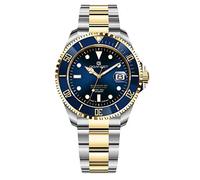 Gigandet Uomo Sea Ground 300 Orologio automatico - Made in Germany - Vetro zaffiro - Swiss Super Luminova - Bracciale in acciaio inossidabile - 300m/30bar - Blu - G300-017M