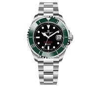 Gigandet Uomo Sea Ground 300 Orologio automatico - Made in Germany - Vetro zaffiro - Swiss Super Luminova - Bracciale in acciaio inossidabile - 300m/30bar - Ceramica - G300-020M-C