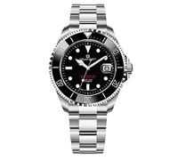 Gigandet Uomo Sea Ground 300 Orologio automatico - Made in Germany - Vetro zaffiro - Swiss Super Luminova - Bracciale in acciaio inossidabile - 300m/30bar - Ceramica - G300-013M-C