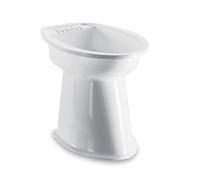 BIDET BAGNO DUEMILA IN POLIPROPILENE DI COLORE NEUTRO PORTATA MASSIMA 120 KILOGRAMMI DIMENSIONI 48x32x38 CENTIMETRI