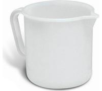 Giganplast Caraffa Graduata 3 Litri in Plastica Becco versatore Bianco 1852P3