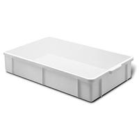 CASSETTA TRANSPORT 60X40X20H SOVRAPP. CONTENITORE PASTICCERIA PANETTI GIGANPLAST