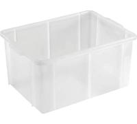 Giganplast Contenitore Diamant 400x300x210 mm 20 L Bianco Impilabile Senza coperchio