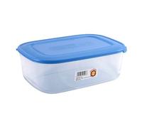 Giganplast Contenitore alimenti sottovuoto (10Lt) SERVICE Azzurro e Trasparente