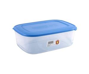 Giganplast Contenitore alimenti sottovuoto (10Lt) SERVICE Azzurro e Trasparente