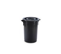 GIGANPLAST Bidone Corallo Senza Coperchio Lt 75