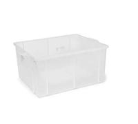 giganplast Diamant Contenitore, Polipropilene, Bianco, 40x30x21