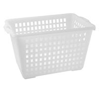 Giganplast GIG 2200P3 Contenitore per Biancheria e Oggetti, Bianco, 63x45x32 cm