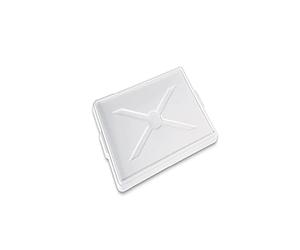 Giganplast GIG 9195M Coperchio per Cassetta Portaimpasto, 60 x 40 x 3 cm, Bianco