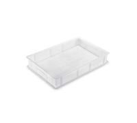 BACINELLE CASSETTE ALIMENTARI BIANCHE VARIE MISURE PRODOTTI GIGANPLAST PANIFICIO