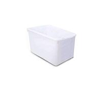 BACINELLA RETTANGOLARE cm.62x42x30H CONTENITORE IN PLASTICA CESTA CHIUSA
