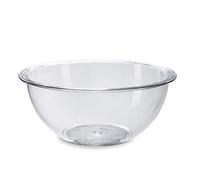 Giganplast Insalatiera ciotola cristal plastica trasparente 100% made in italy (3,15 Lt) cm ø 28x11 h