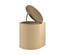 Giganplast Appeso Bin, Plastic, Beige, 12 Litri