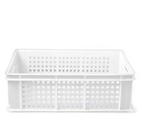 Casseruola Service Forato Filop 60x40x19 Bianco Giganplast