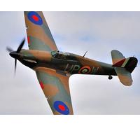 Gigante 1/5 Scala Inglese Ww-Ii Hawker Hurricane Plans E Modelli 92ws