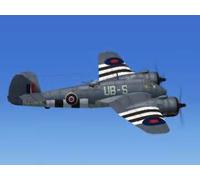 Gigante 1/7 Scala Inglese Ww-Ii Bristol Beaufighter Mk X Doppio Plans, Modelli