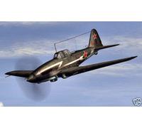 Gigante 1/7 Scala Sovietico Ww-Ii Ilyushin IL-2 Fighter Plans E Modelli 82ws