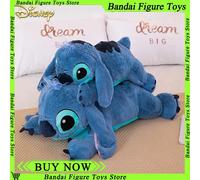 Gigante 100 centimetri Disney Stitch Peluche Ripiene Bambola Blu Kawaii Animale Del Fumetto Divano Dormire Morbido Cuscino Giocattoli Per Bambini Ragazze Regalo Di Compleanno