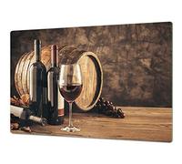 GIGANTE ASSE DA CUCINA e Copri-piano cottura a induzione - Spianatoia - Pezzo Unico (80x52cm) o Due Pezzi (40x52cm ognuno) Serie di vini DD04