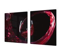 GIGANTE ASSE DA CUCINA e Copri-piano cottura a induzione - Spianatoia - Pezzo Unico (80x52cm) o Due Pezzi (40x52cm ognuno) Serie di vini DD04