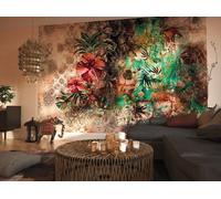 Gigante Foto Parati per Camera da Letto Soggiorno Botanico Indiano Floreale