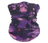 Gigante Gothic House Viola Halloween Caldo/Freddo Wind proof beanie uomo scaldacollo Fascia multiuso Maschere per il viso per la Pesca Abbigliamento quotidiano maschera di Halloween máscara para el