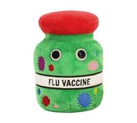 Gigante Microbes Flu Vaccino Originale Morbido Peluche Giocattolo Educativo 13cm